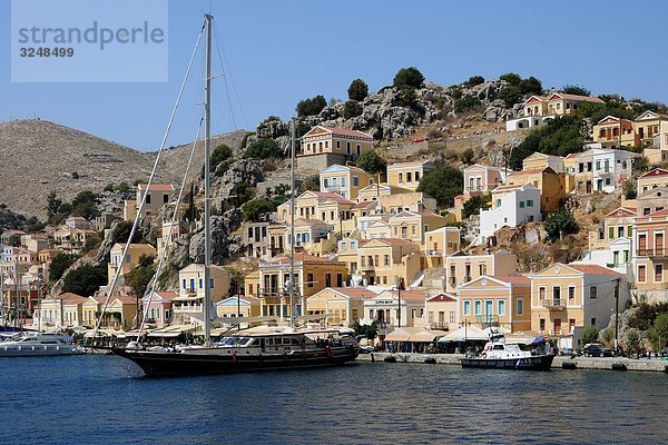 Hafen von Symi  Griechenland