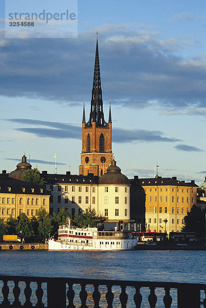 Blick über Stockholm  Schweden.