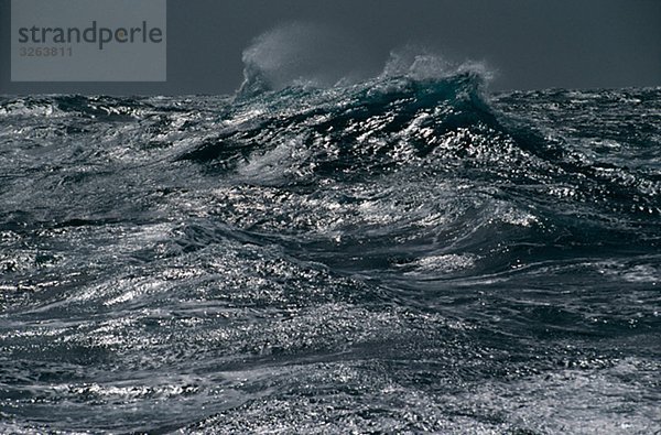 Turbulente Ozean  Drake Passage.