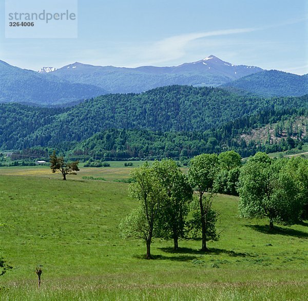 Landschaft in Frankreich.