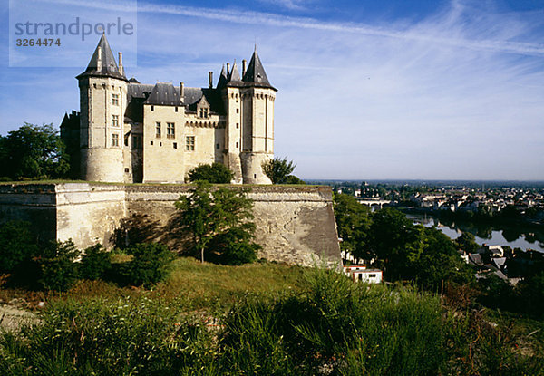 Castle  Saumur Maine-et-Loire  France.