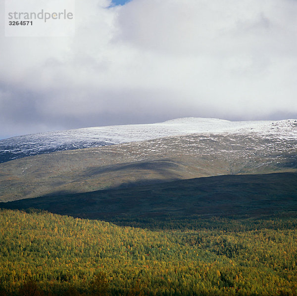 Bare Bergregion oberhalb der Baumgrenze  Hemavan  Lappland  Schweden.