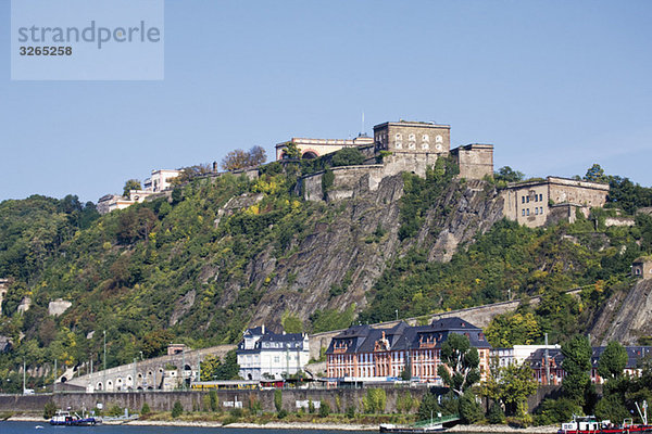 Germany  Rhineland-Palatinate  Koblenz  Fortress Ehrenbreitstein