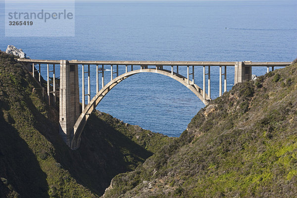USA  Kalifornien  Rocky Creek Brücke