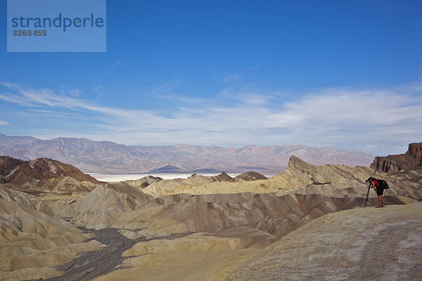 USA  Kalifornien  Death Valley  Zabriskie Point  Fotograf fotografiert