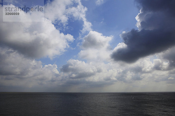 Germany  North sea and clouds