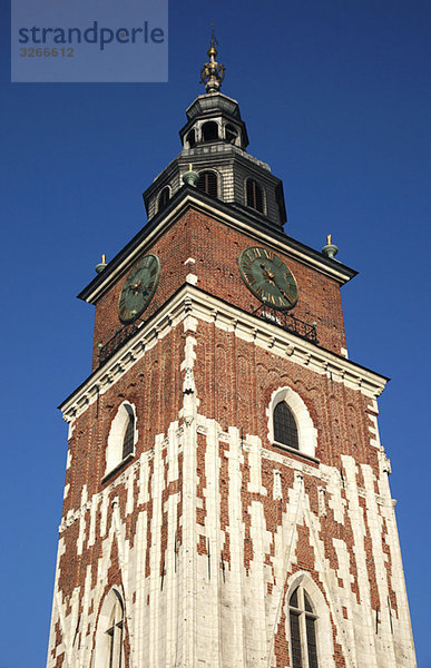 Polen  Krakau  Rathausturm