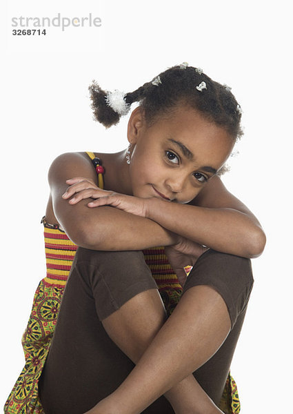 Afrikanisches Mädchen (6-7)  Portrait