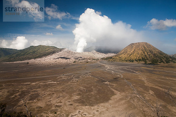 Der Bromo-Vulkan in Java