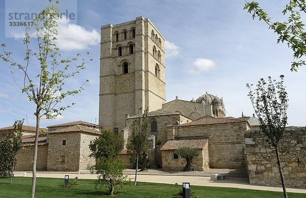 Romanische Kathedrale San Salvador  Zamora  Spanien