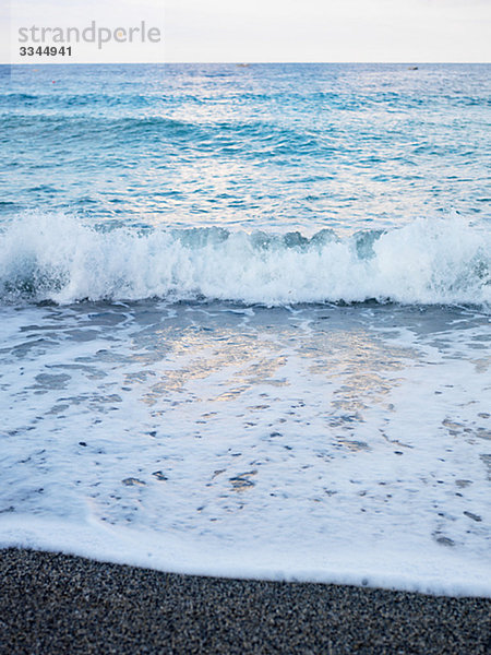 Waves by beach  Turkey.