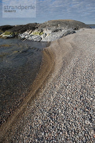 Strand von den Ozean  Stockholmer Schären  Schweden gegründet.