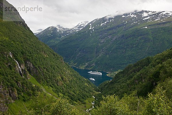 Geirangerfjord  Norwegen.