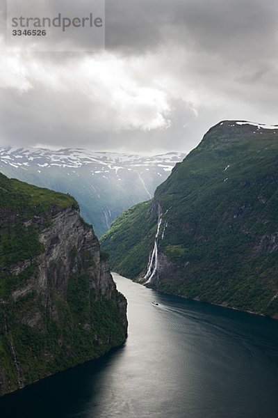 Geirangerfjord  Norwegen.