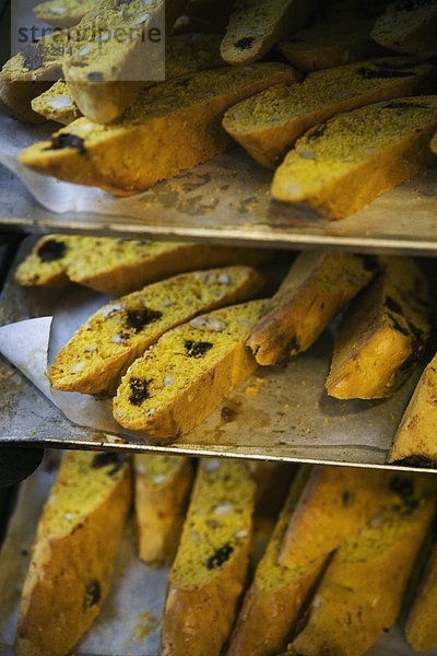 Safran Kekse in eine Bäckerei  Schweden.