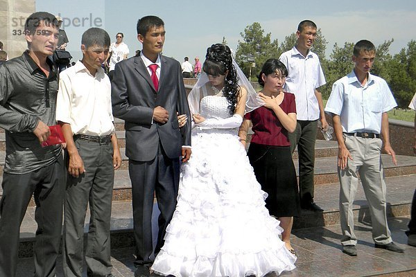 Usbekistan  Pamirgebirge  Braut und Bräutigam