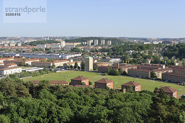 Blick von Hisingen  Göteborg  Schweden.