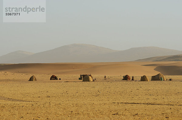 leer Hütte Landschaft Gebäude Namibia Öde Ethnisches Erscheinungsbild Naturvolk Afrika