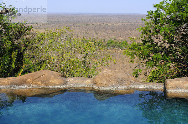 Südliches Afrika  Südafrika  Landschaftlich schön  landschaftlich reizvoll  Wasser  Urlaub  Verletzung der Privatsphäre  Landschaft  Schwimmbad  Ansicht  Reservat  Mpumalanga  Tourismus