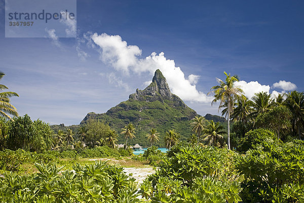 Tahiti  Gesellschaftsinseln  Bora Bora Island  Mount Pahia