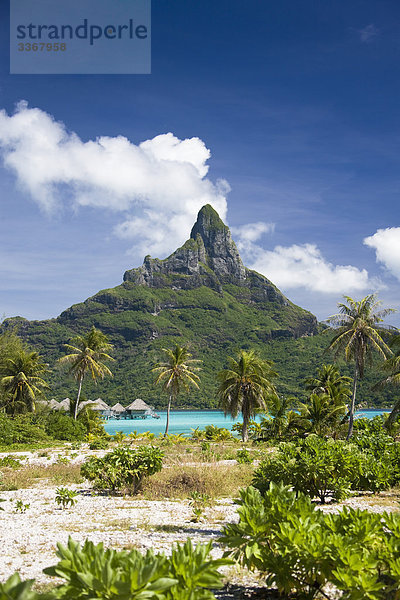 Tahiti  Gesellschaftsinseln  Bora Bora Island  Mount Pahia