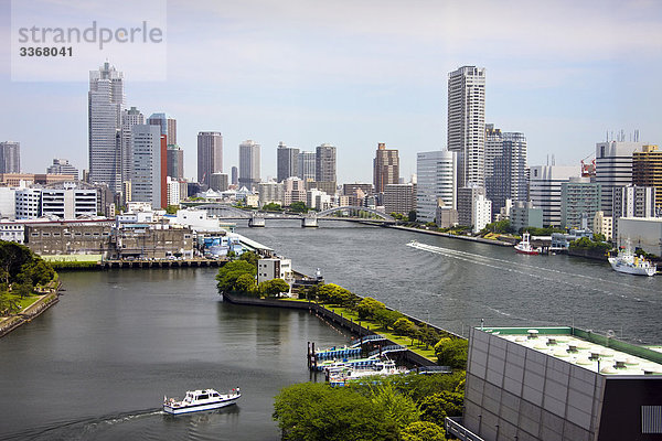Japan  Tokyo City  Sumida River