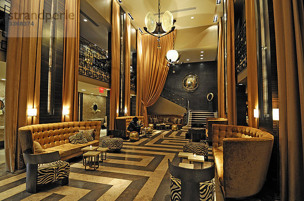 Lobby  das Empire Hotel  44 W 63rd Street  Upper West Side  Manhattan  New York  USA