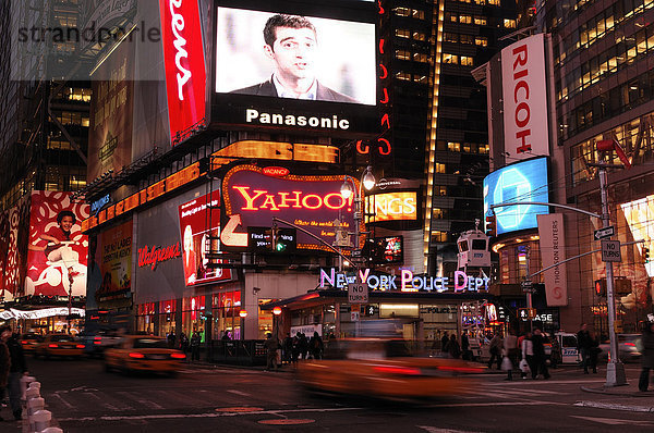 Times Square  Midtown  Manhattan  New York  New York  USA