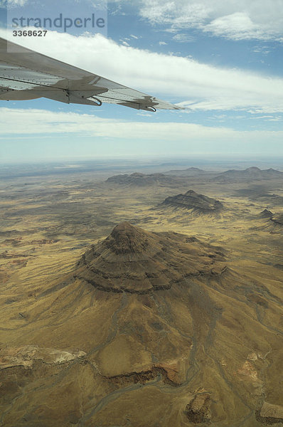 Luftaufnahme  Flug  Skelettküste  Swakopmund  Swakopmund  Region Erongo  Namibia  Afrika  Reisen  Natur