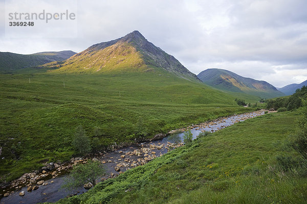Schottland  Hochlandregion  Glen Coe
