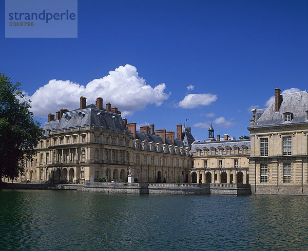 Schloss Fontainebleau  Seine et Marne  Ile de France  Frankreich