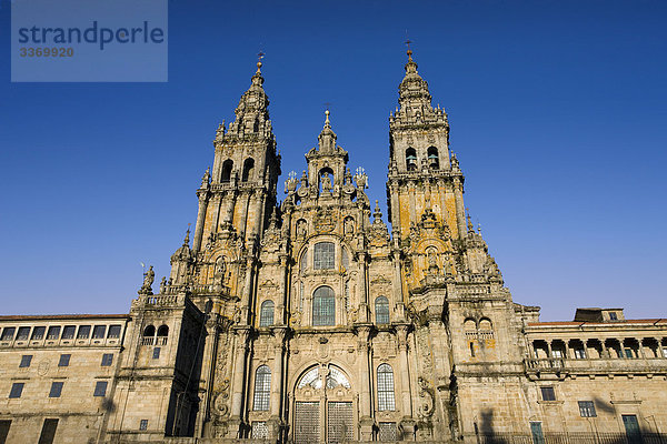 Spanien  Galicien  Galicien  Santiago De Compostela  Kathedrale  Kirche  kulturelle Erbe von Welt  Urlaub  Reisen