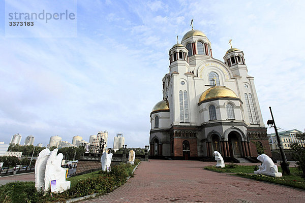 Kirche auf dem Blut yekaterinburg