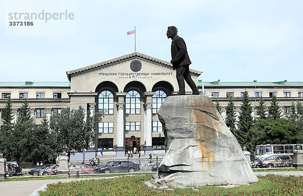 Statue von sverdlov yekaterinburg