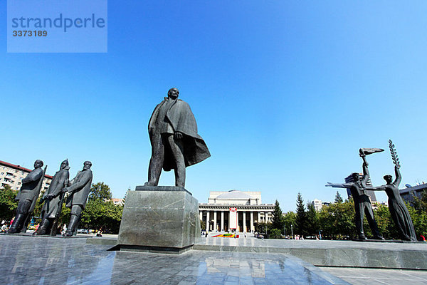 Lenin-Statue Novosibirsk