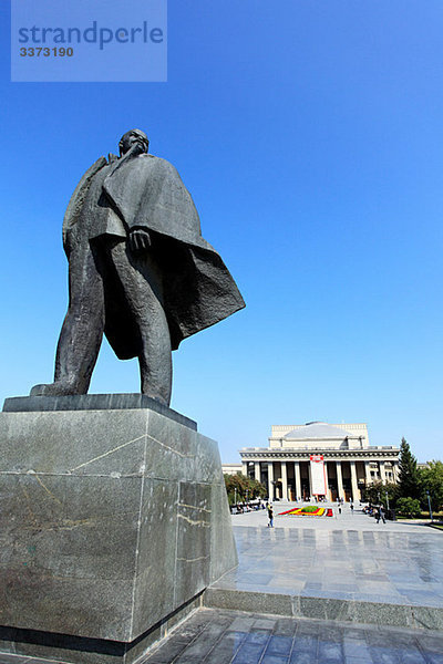 Lenin-Statue Novosibirsk