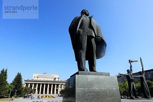 Lenin-Statue Novosibirsk