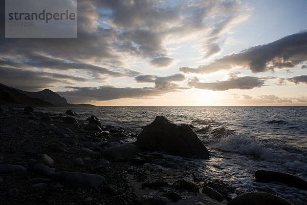 Sonnenuntergang auf der Llyn-Halbinsel  Wales