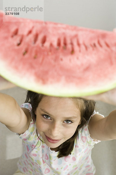 Aufrechterhaltung der Wassermelonenscheibe