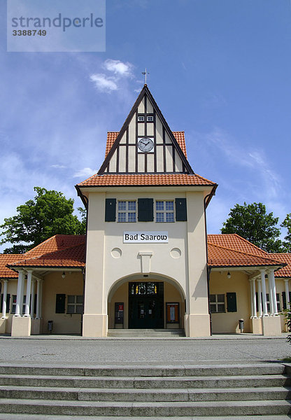 Bahnhof von Bad Saarow  Deutschland