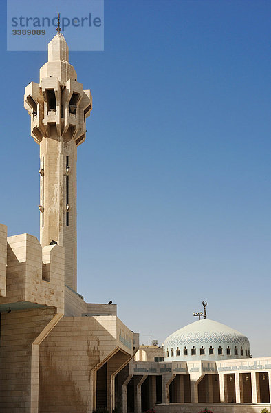 Blaue Moschee  Amman  Jordanien  Asien