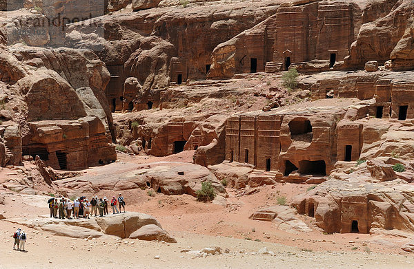Ruine  Petra  Jordanien  Asien