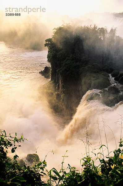 Die Iguazu Wasserfälle  Argentinien.