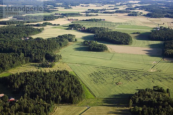 Landwirtschaftliche Landschaft  Schweden.