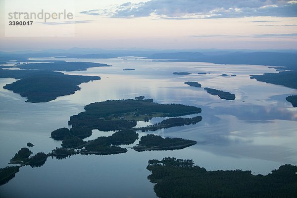 Einer natürlichen Landschaft  Schweden.