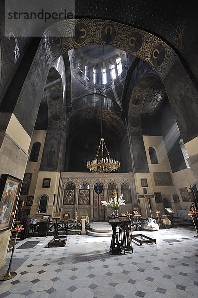 Innenaufnahme der Sioni Kathedrale  Tiflis  Georgien