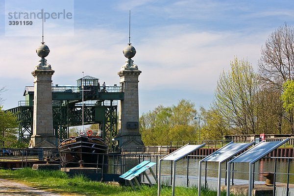 Schiffshebewerk Henrichenburg  Waltrop  Ruhrgebiet  Nordrhein-Westfalen  Deutschland