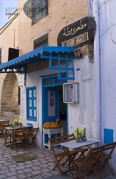 Restaurant  Kairouan  Tunesien  Afrika