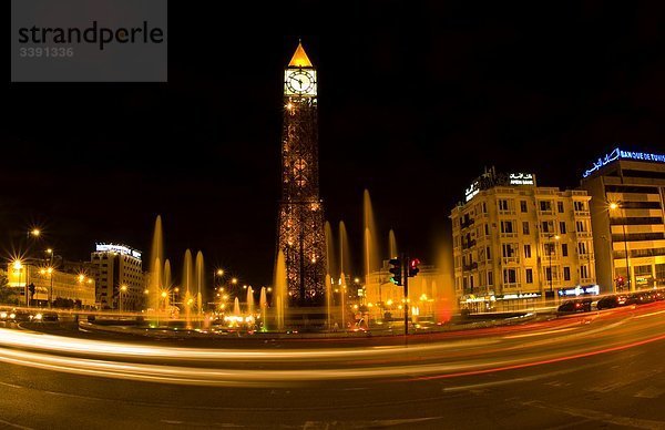 Avenue Bourguiba  Tunis  Tunesien  Afrika