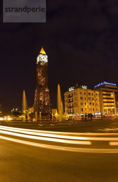 Avenue Bourguiba  Tunis  Tunesien  Afrika